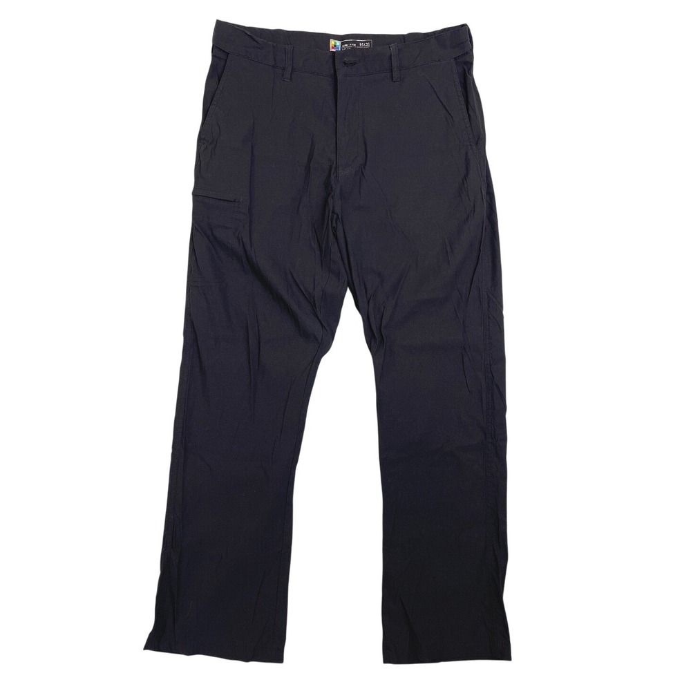 Unionbay UB Tech Mens Black Classic Fit Stretch Cargo Pants 34x32 YB73637